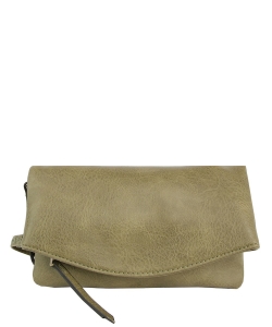 Fashion Envelope Clutch Crossbody Bag LQ294 OLIVE